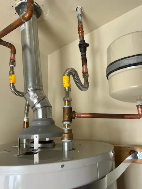 Water heater installation and plumbing repair in Rodman